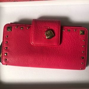 Juicy Couture hot pink wallet